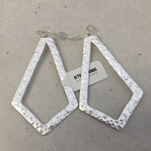 Stephanie Kantis Silver-Tone Flight Earring SKE 67